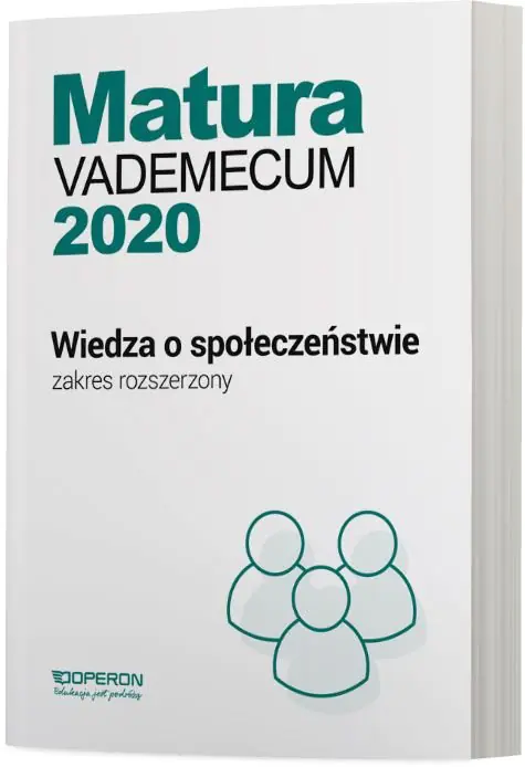 Książka - Wiedza o społeczeństwie. Matura 2020. Vademecum. Zakres rozszerzony