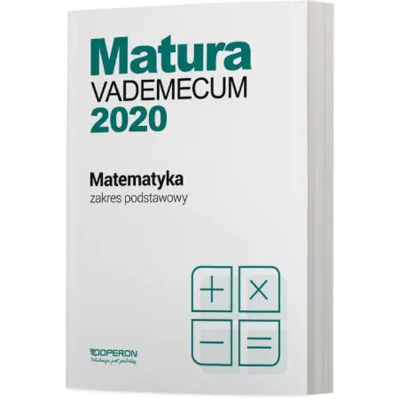 Książka - Matura 2020 Matematyka. Vademecum. Zakres podstawowy