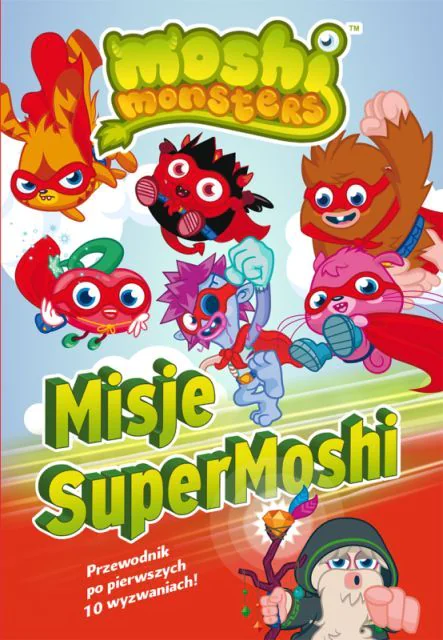 Książka - Moshi Monsters. Misje Supermoshi