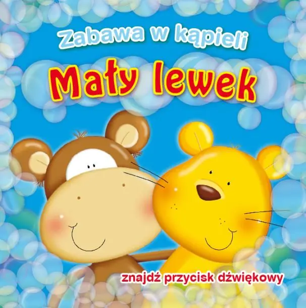 Książka - Zabawa w kapieli. Mały Lewek