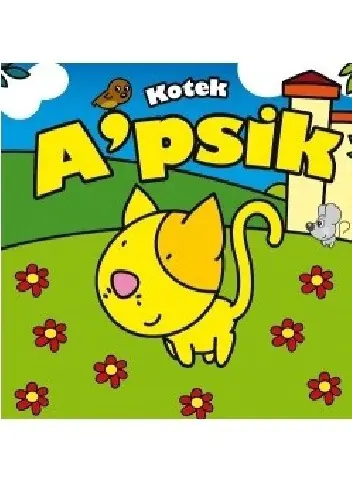 Książka - Mini zwierzątka - Kotek A' psik