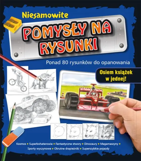 Książka - Niesamowite pomysły na rysunki