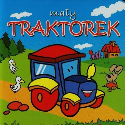 Książka - Mały traktorek. Mini zwierzątka