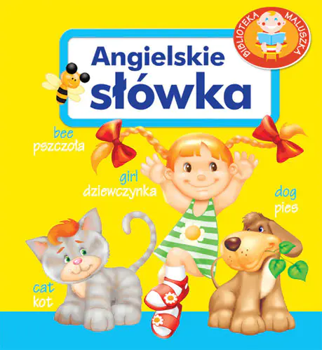 Książka - Angielskie słówka. Biblioteka maluszka