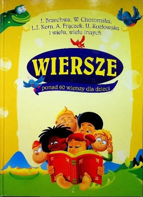 Książka - Wiersze. Ponad 60 wierszy dla dzieci