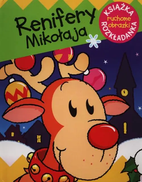 Książka - Renifery Mikołaja