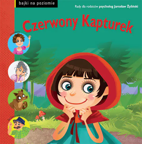 Książka - Czerwony Kapturek Bajki na poziomie