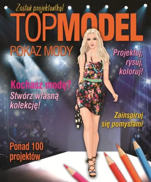 Książka - Top model - pokaz mody