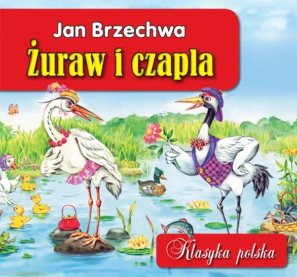 Książka - Żuraw i czapla