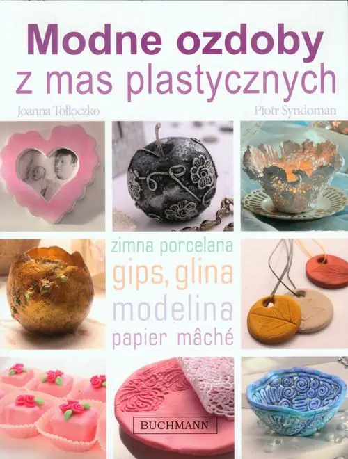 Książka - Modne ozdoby z mas plastycznych