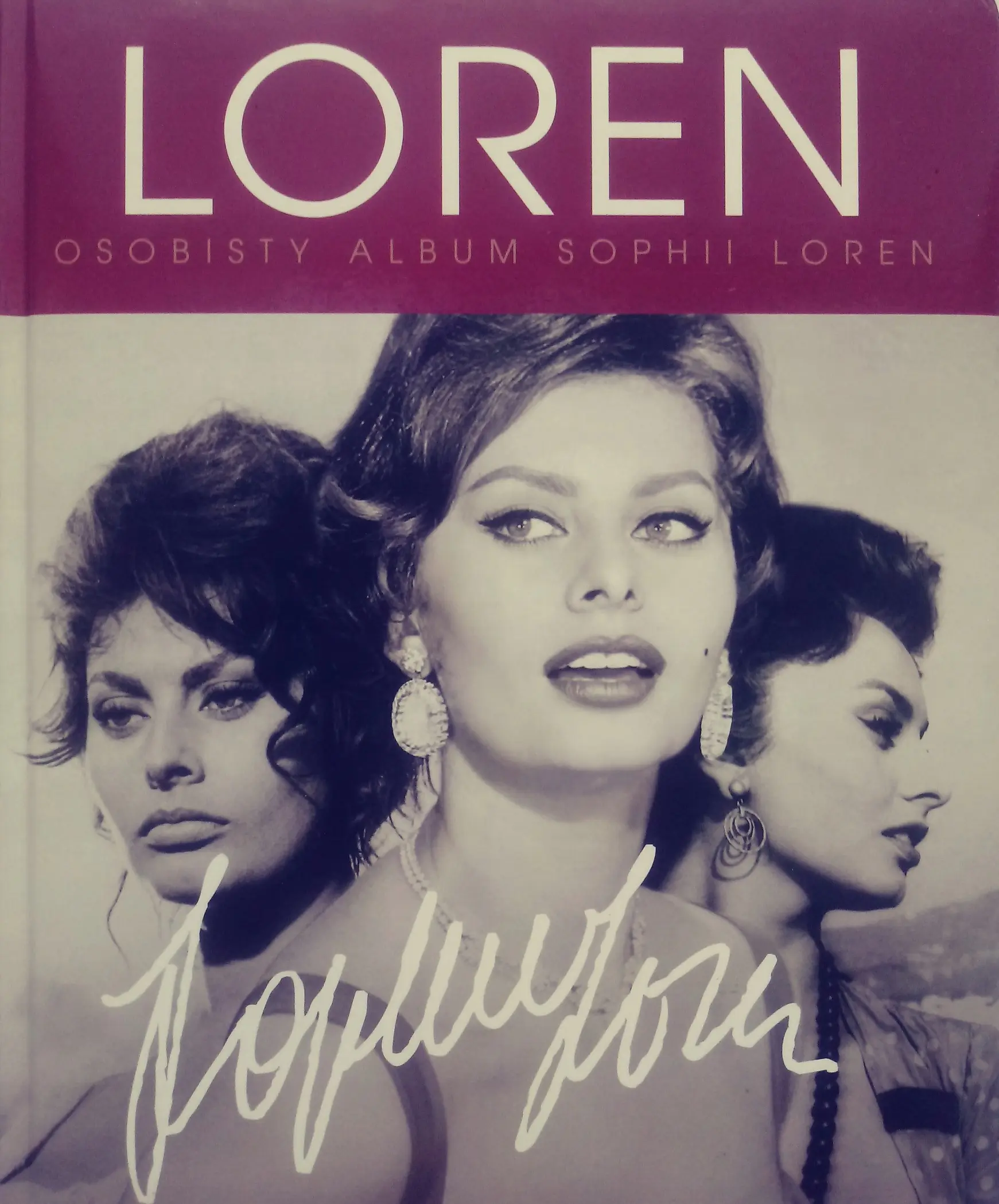 Książka - Sophia Loren. Osobisty album