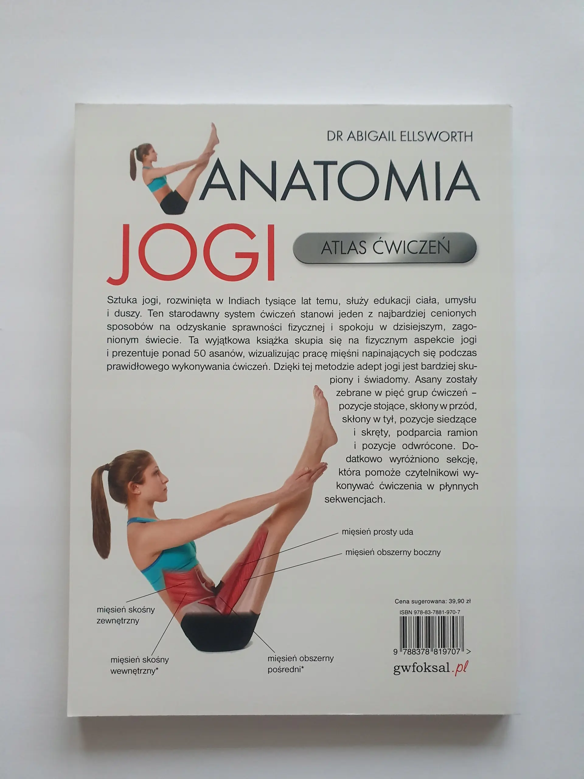 Książka - Anatomia jogi