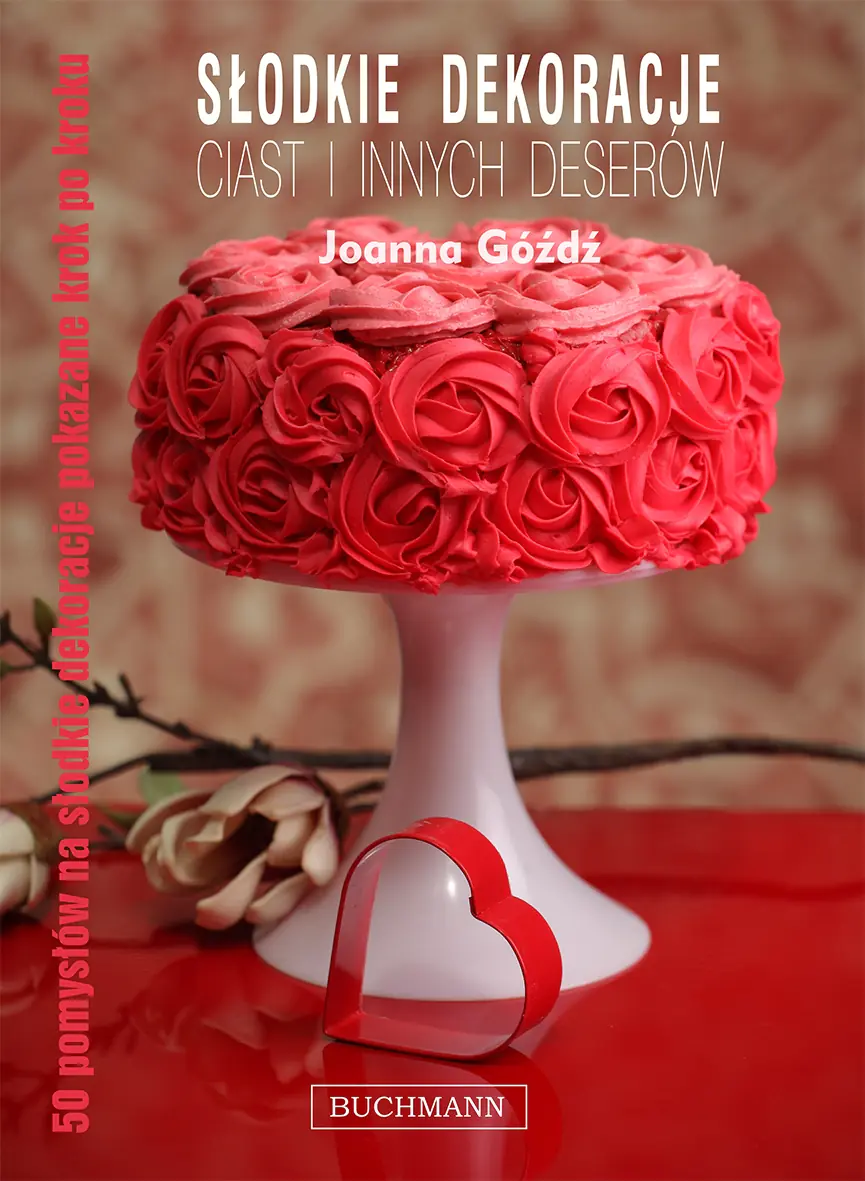 Książka - Słodkie dekoracje ciast i innych deserów