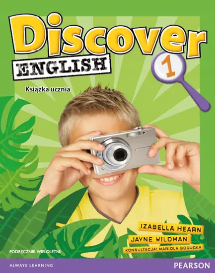 Książka - Discover English 1 SB + CD PEARSON wieloletni