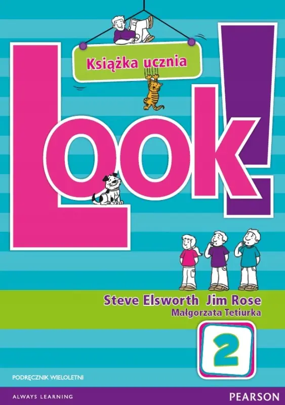 Książka - Look 2. Język angielski. Książka ucznia. Podręcznik wieloletni. Szkoła podstawowa + CD