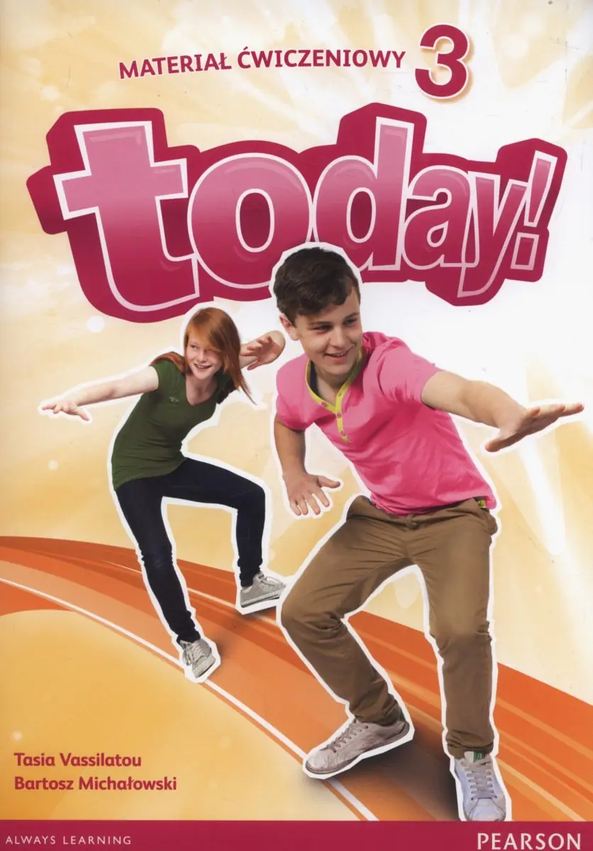 Książka - Today 3. Materiał ćwiczeniowy. Szkoła podstawowa