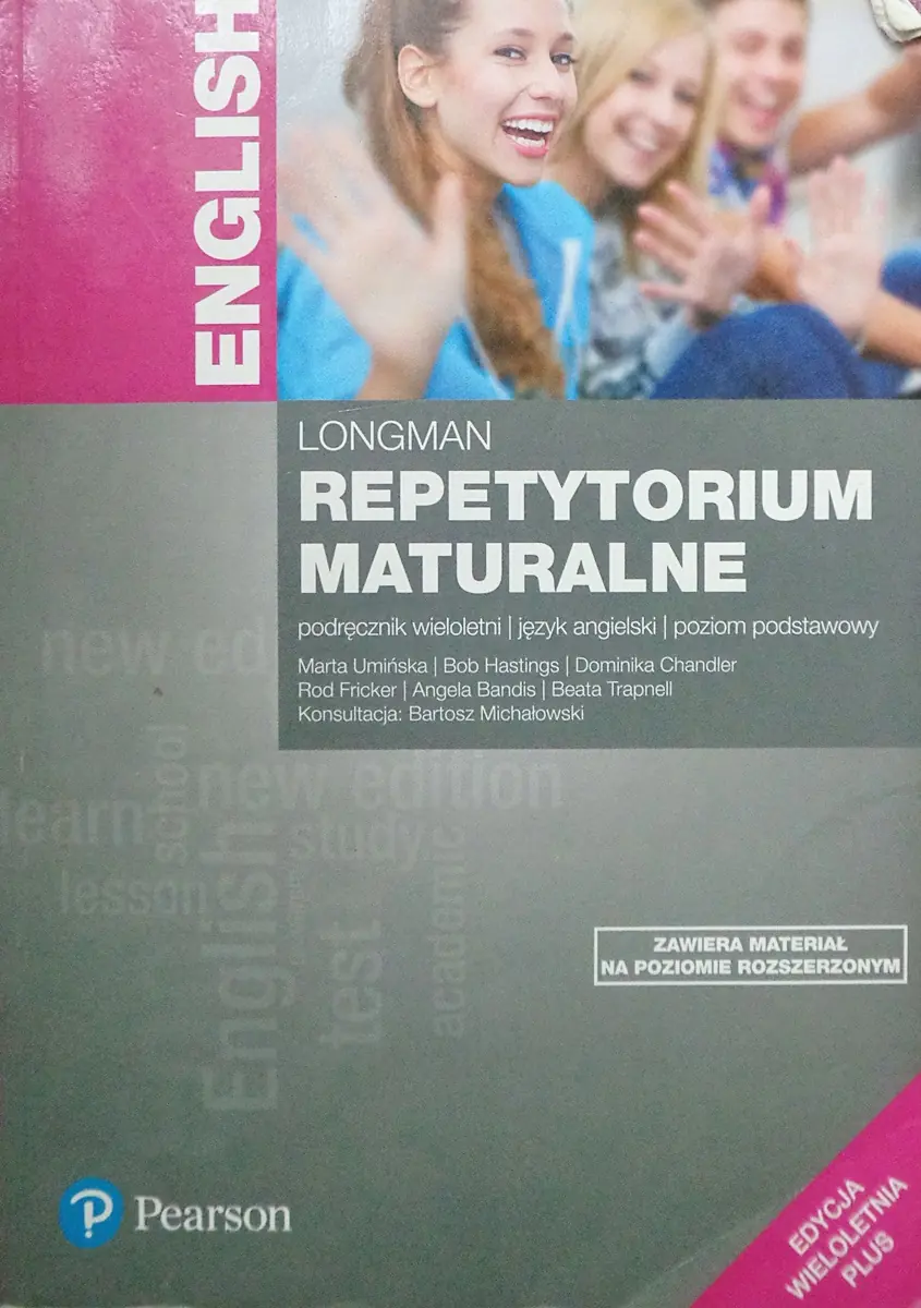 Książka - Repetytorium maturalne. Język angielski. Podręcznik wieloletni. Poziom podstawowy