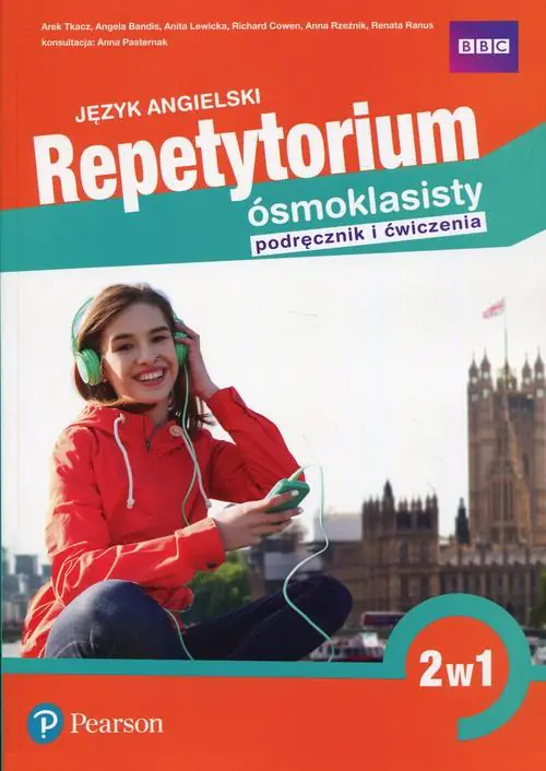 Książka - Repetytorium ósmoklasisty. Język angielski. Podręcznik i ćwiczenia. Szkoła podstawowa