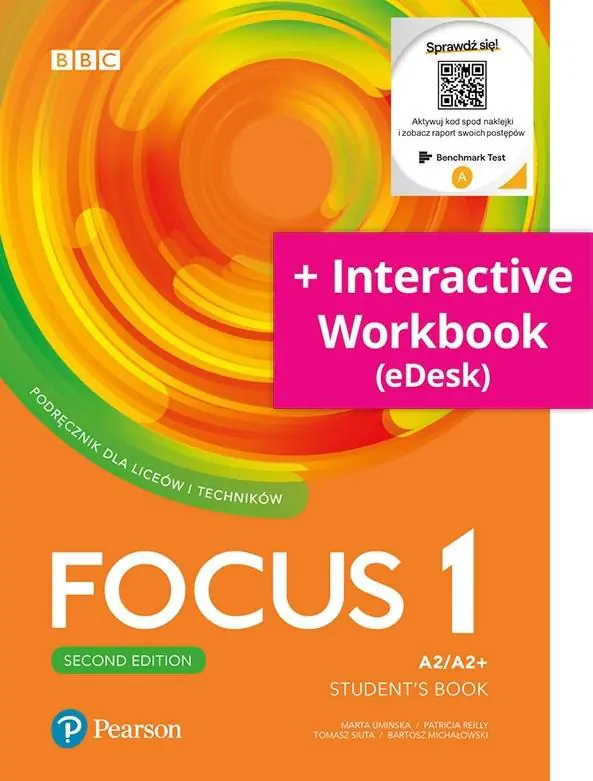 Focus Second Edition 1. Student’s Book + Benchmark + kod (Interactive eBook + Interactive Workbook)