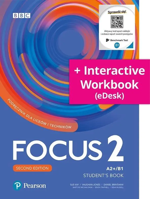 Focus Second Edition 2. Student’s Book + Benchmark + kod (Interactive eBook + Interactive Workbook)