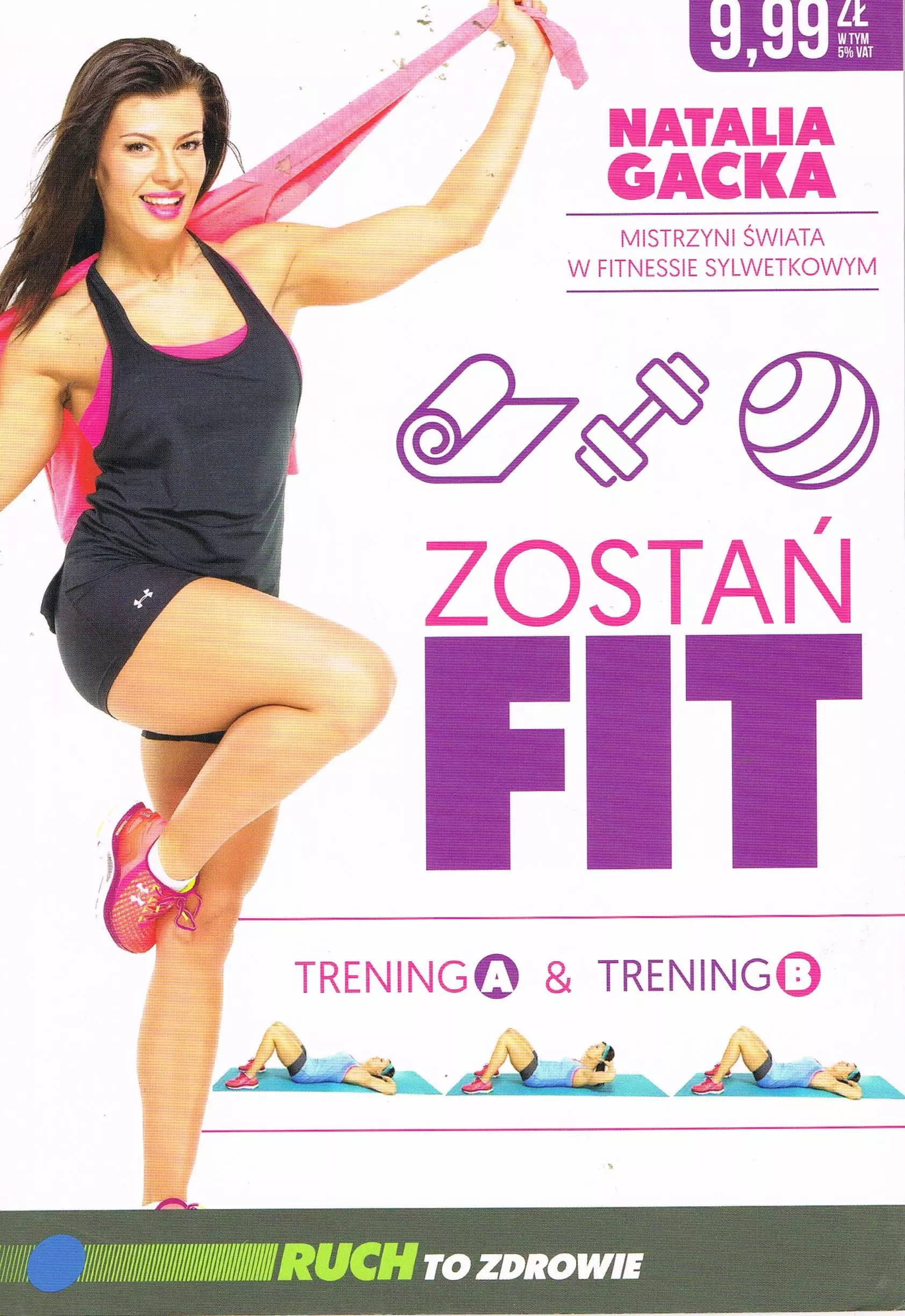 Książka - Zostań fit. Trening A & trening B