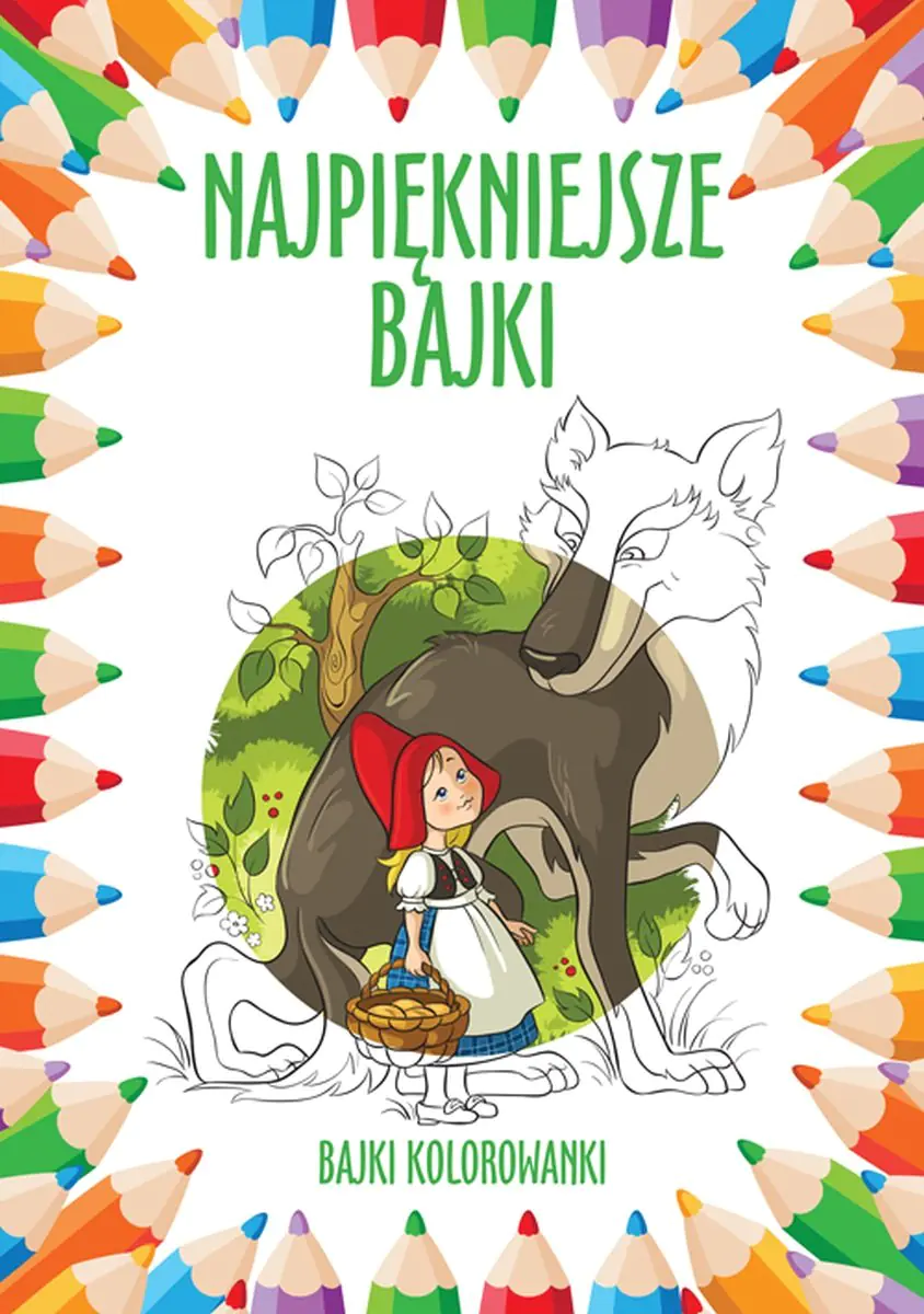 Książka - Najpiękniejsze bajki. Bajki kolorowanki