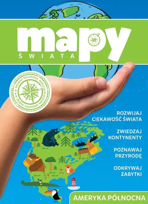 Książka - Mapy świata. Ameryka Północna