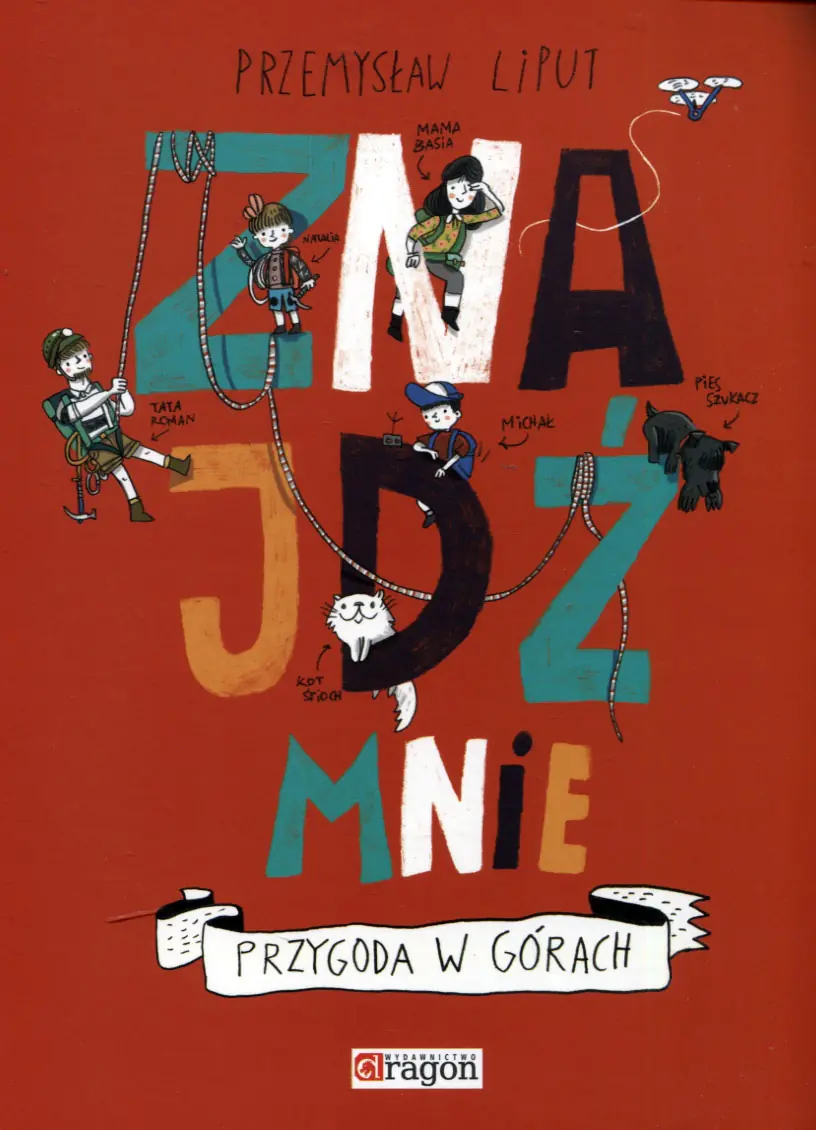 Książka - Znajdź mnie. Przygoda w górach