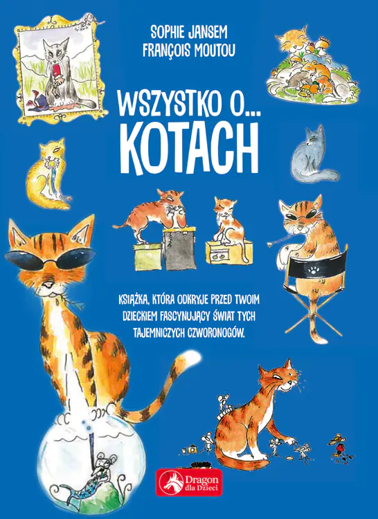Książka - Wszystko o kotach
