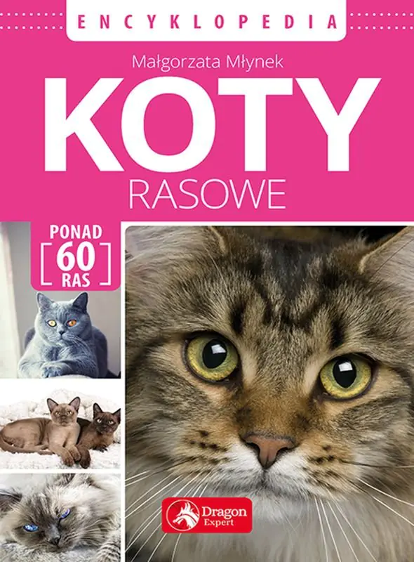 Książka - Koty rasowe. Encyklopedia