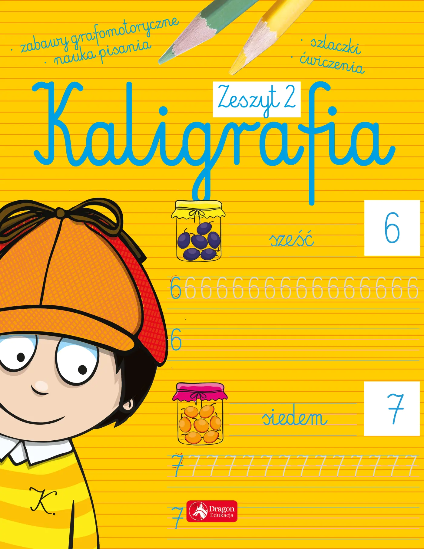 Książka - Kaligrafia. Zeszyt 2