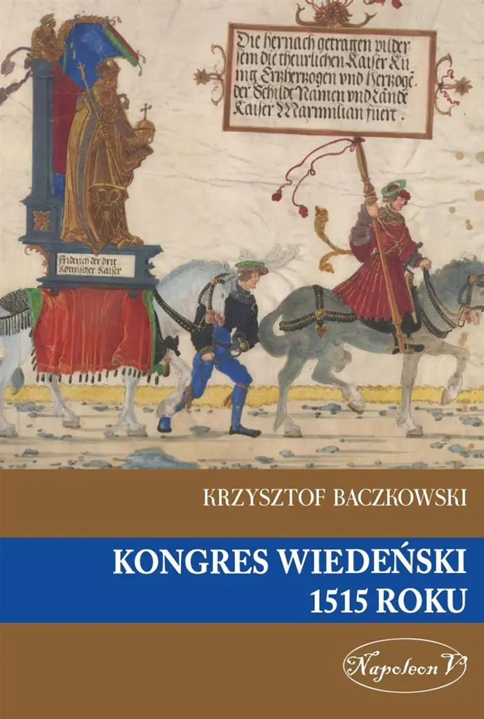Książka - Kongres wiedeński 1515 roku