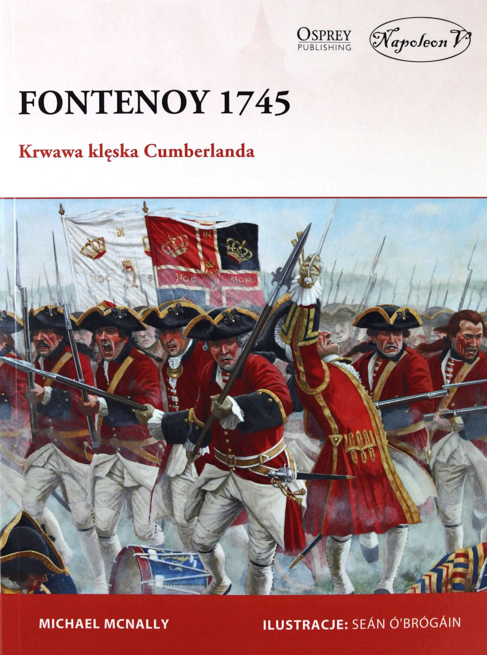 Książka - Fontenoy 1745. Krwawa klęska Cumberlanda