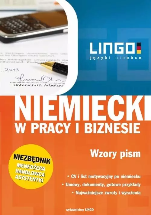 Książka - Niemiecki w pracy i biznesie. Wzory pism
