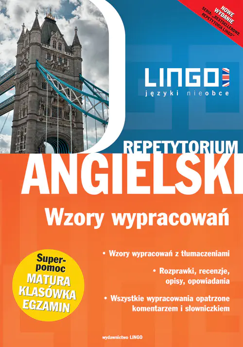 Książka - Repetytorium. Angielski. Wzory wypracowań