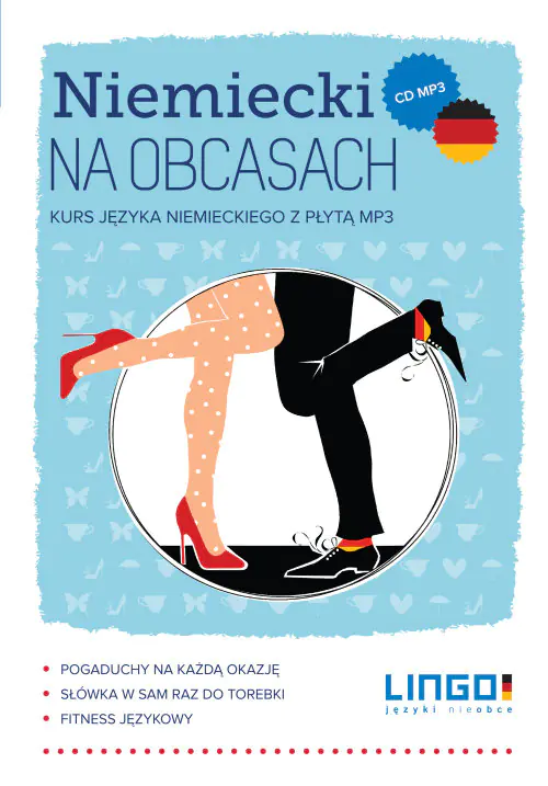 Książka - Niemiecki na obcasach + CD