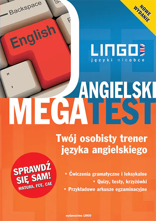 Książka - Angielski. Megatest. Twój osobisty trener języka angielskiego