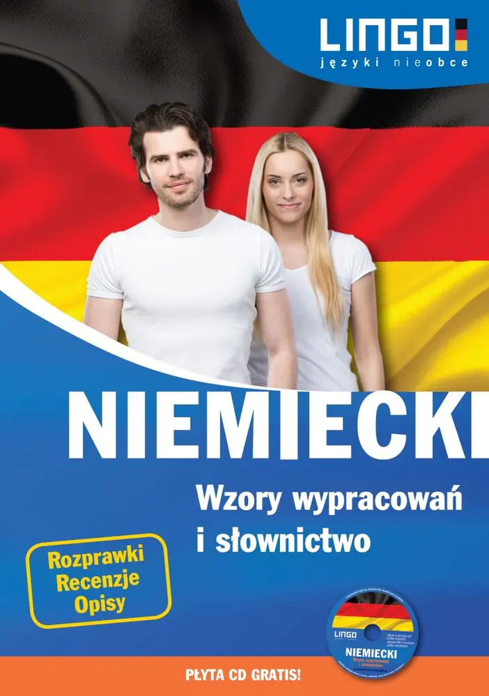 Książka - Niemiecki. Wzory wypracowań i słownictwo + CD