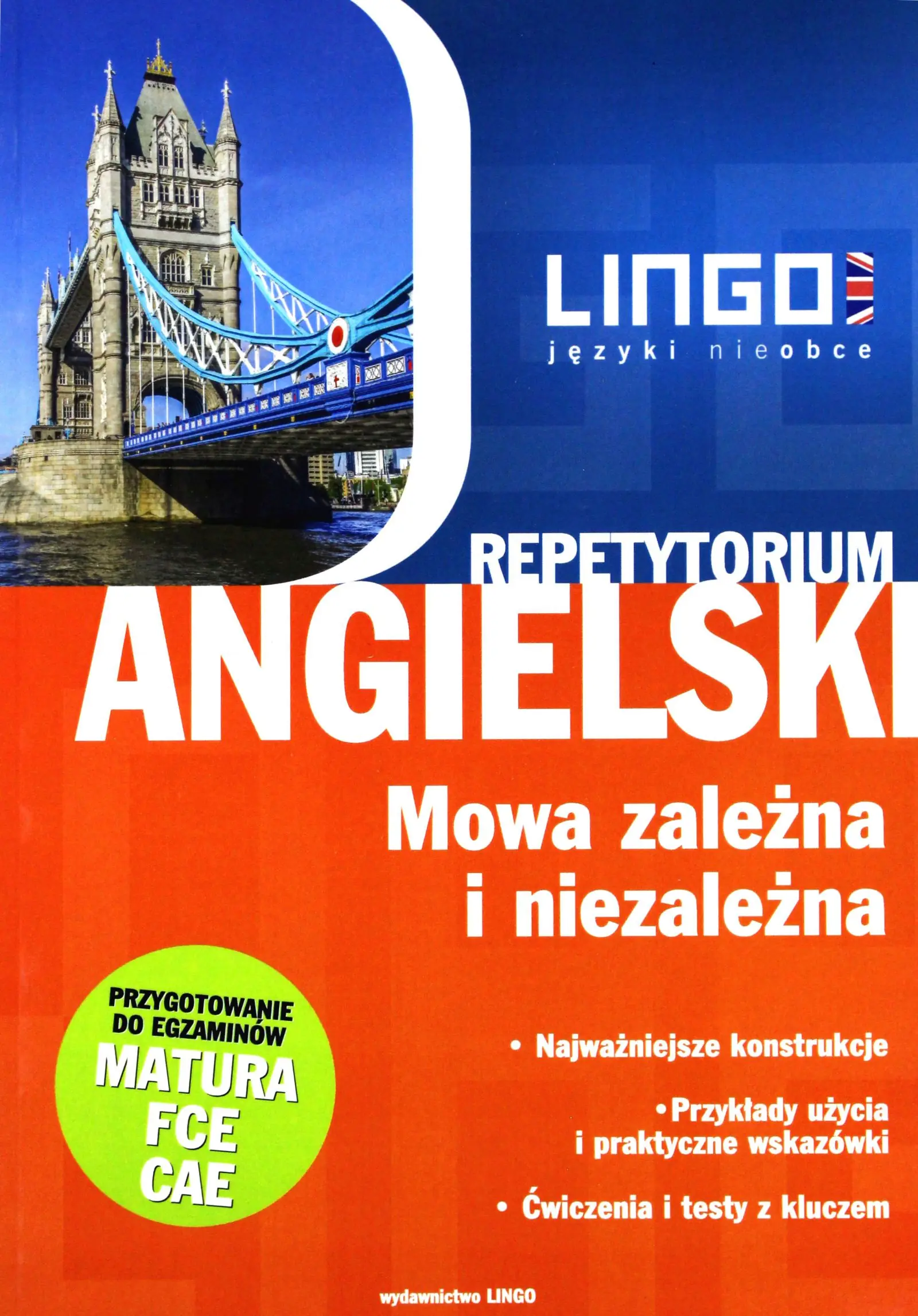 Książka - Angielski. Mowa zależna i niezależna. Repetytorium