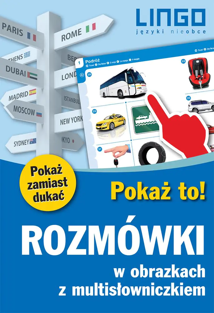 Książka - Rozmówki w obrazkach z multisłowniczkiem. Pokaż to!