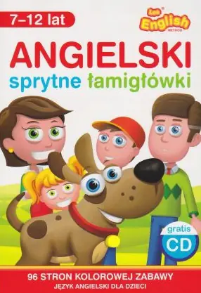 Książka - Angielski. Sprytne łamigłówki (7-12)