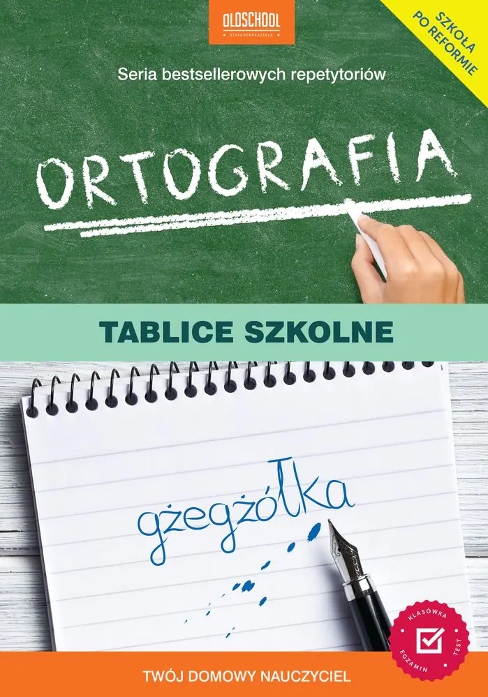 Książka - Ortografia. Tablice szkolne
