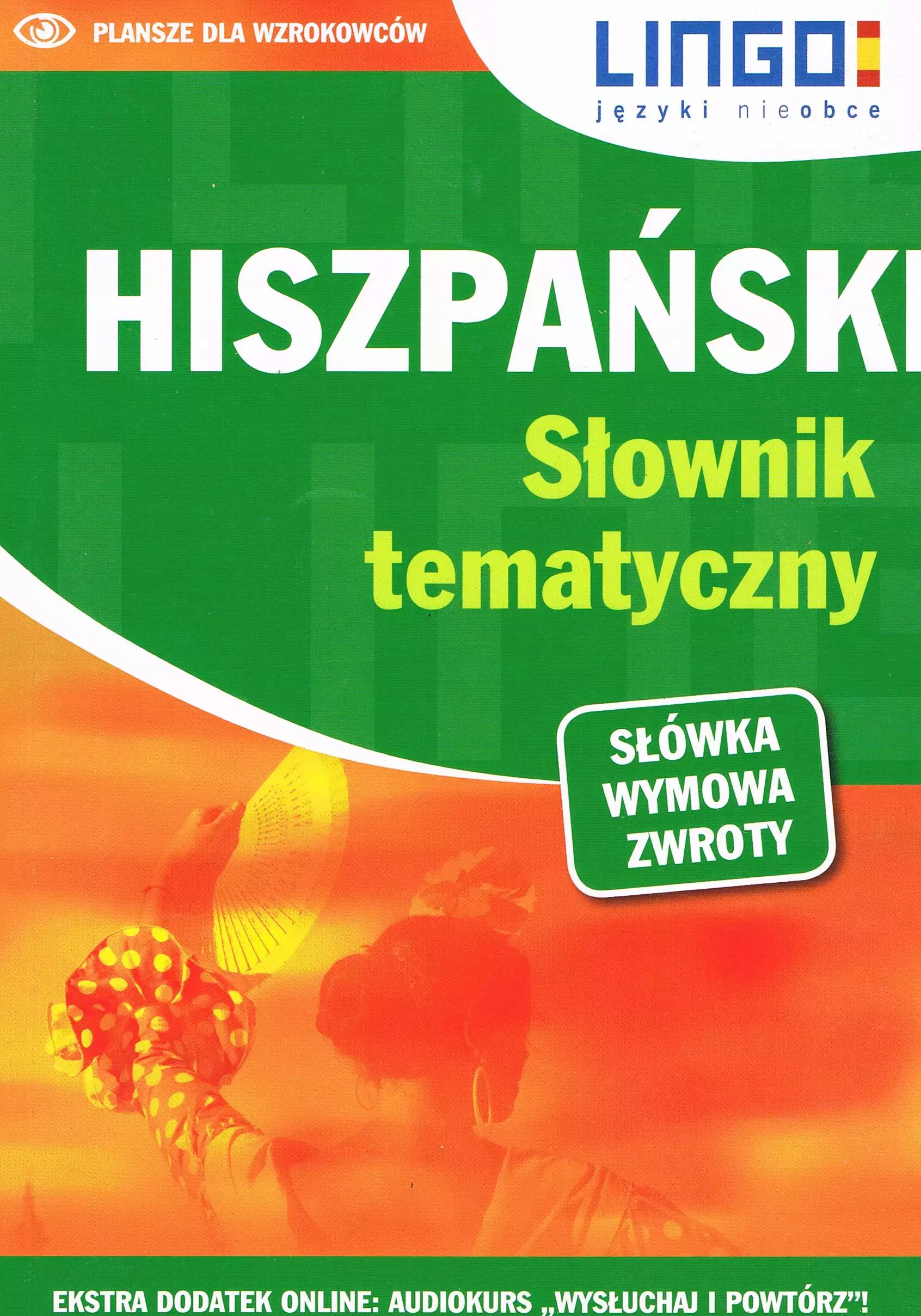 Książka - Hiszpański. Słownik tematyczny. Ksiazka+MP3