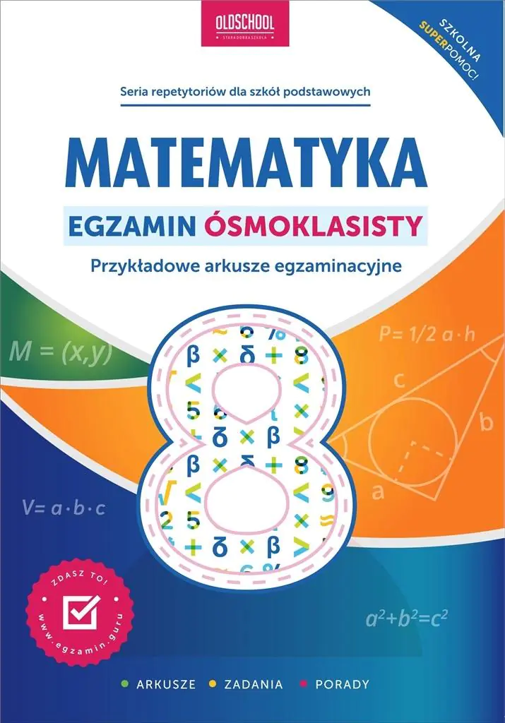 Książka - Matematyka. Egzamin ósmoklasisty