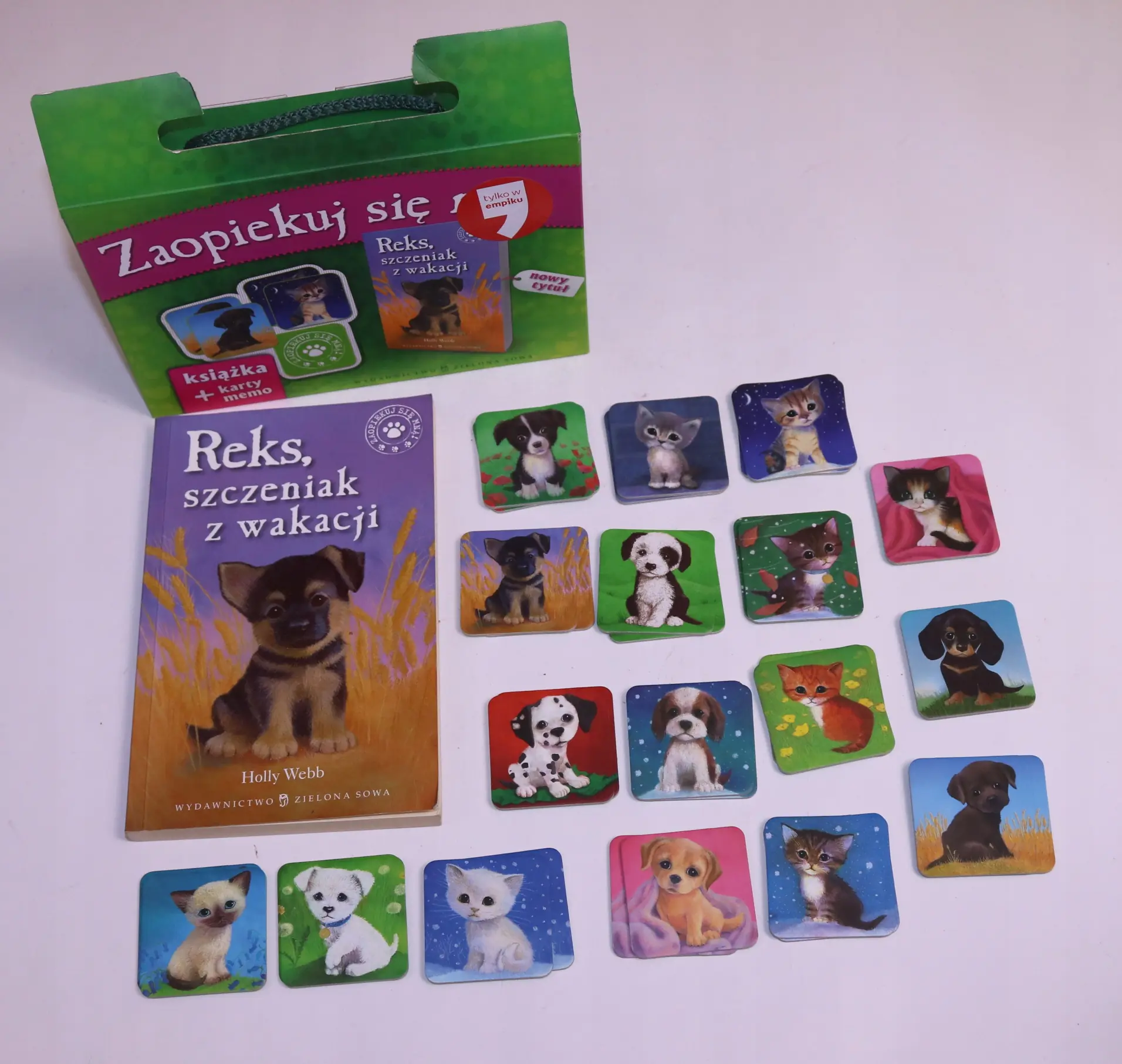 Książka - Reks szczeniak z wakacji