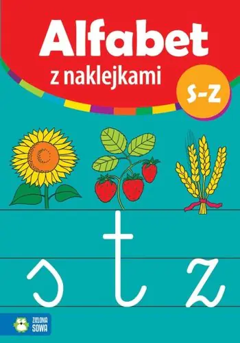 Książka - Alfabet z naklejkami S-Z