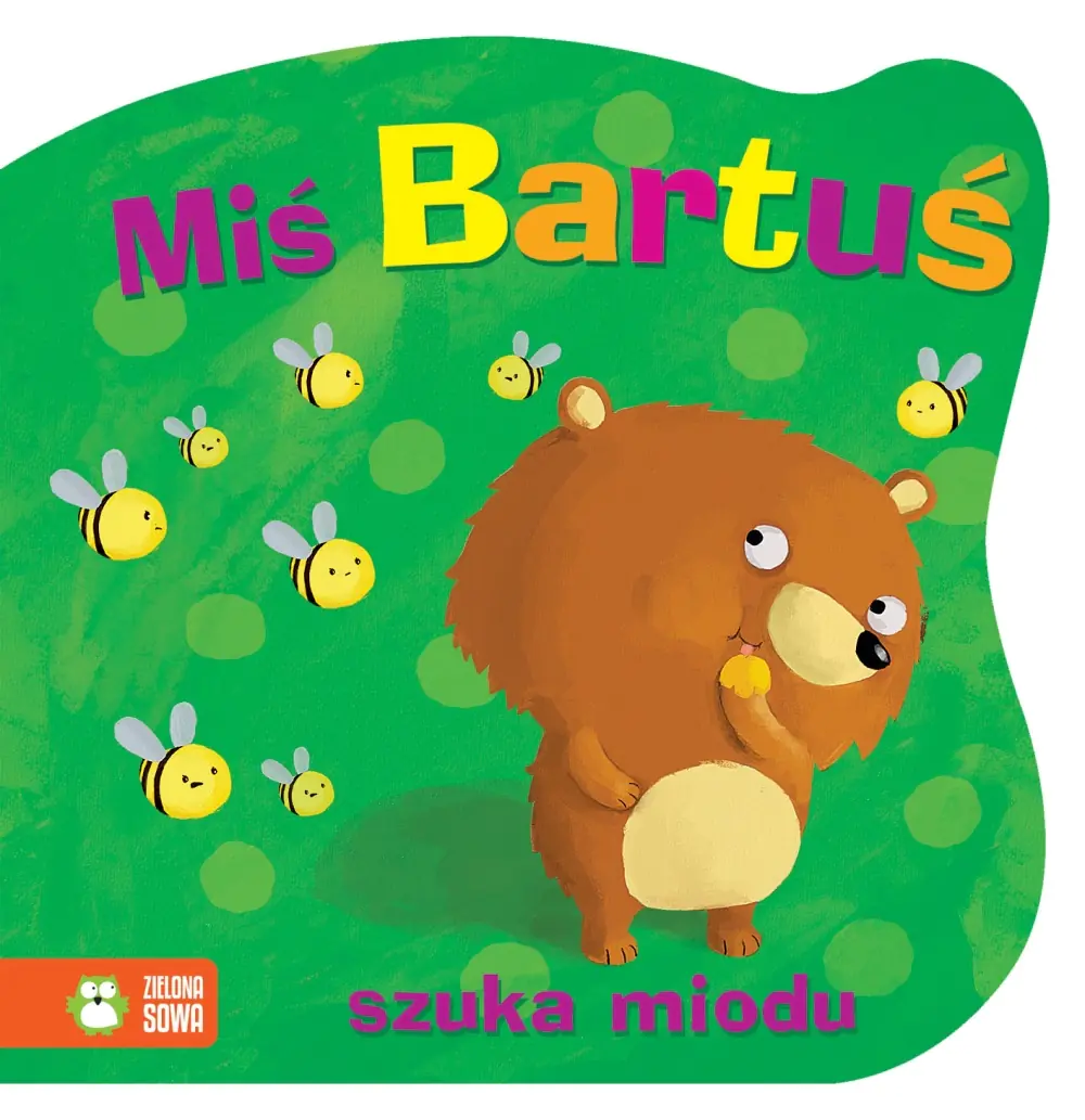 Książka - Miś Bartuś szuka miodu