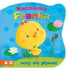 Kaczuszka Franka uczy się pływać