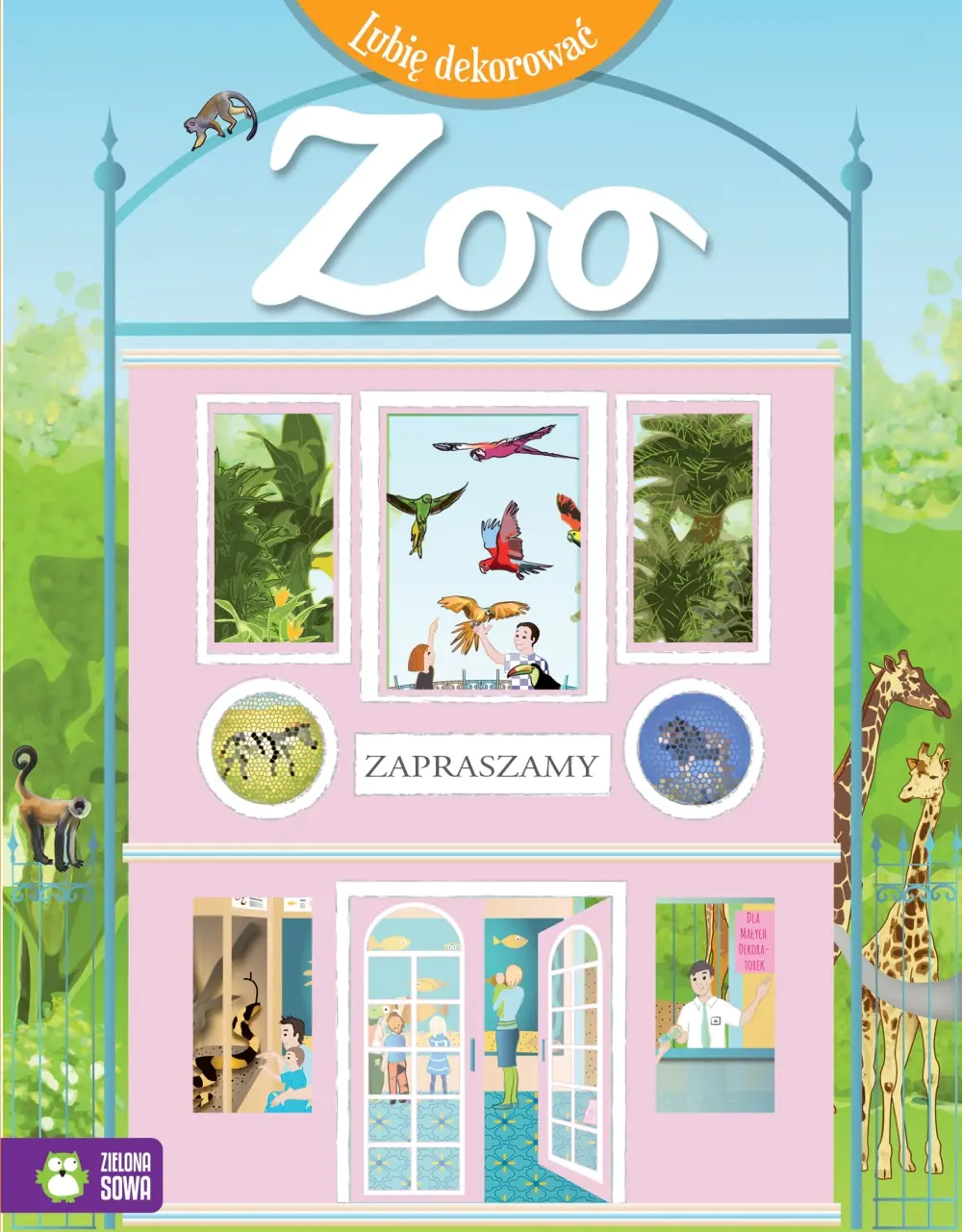 Książka - Lubię dekorować Zoo