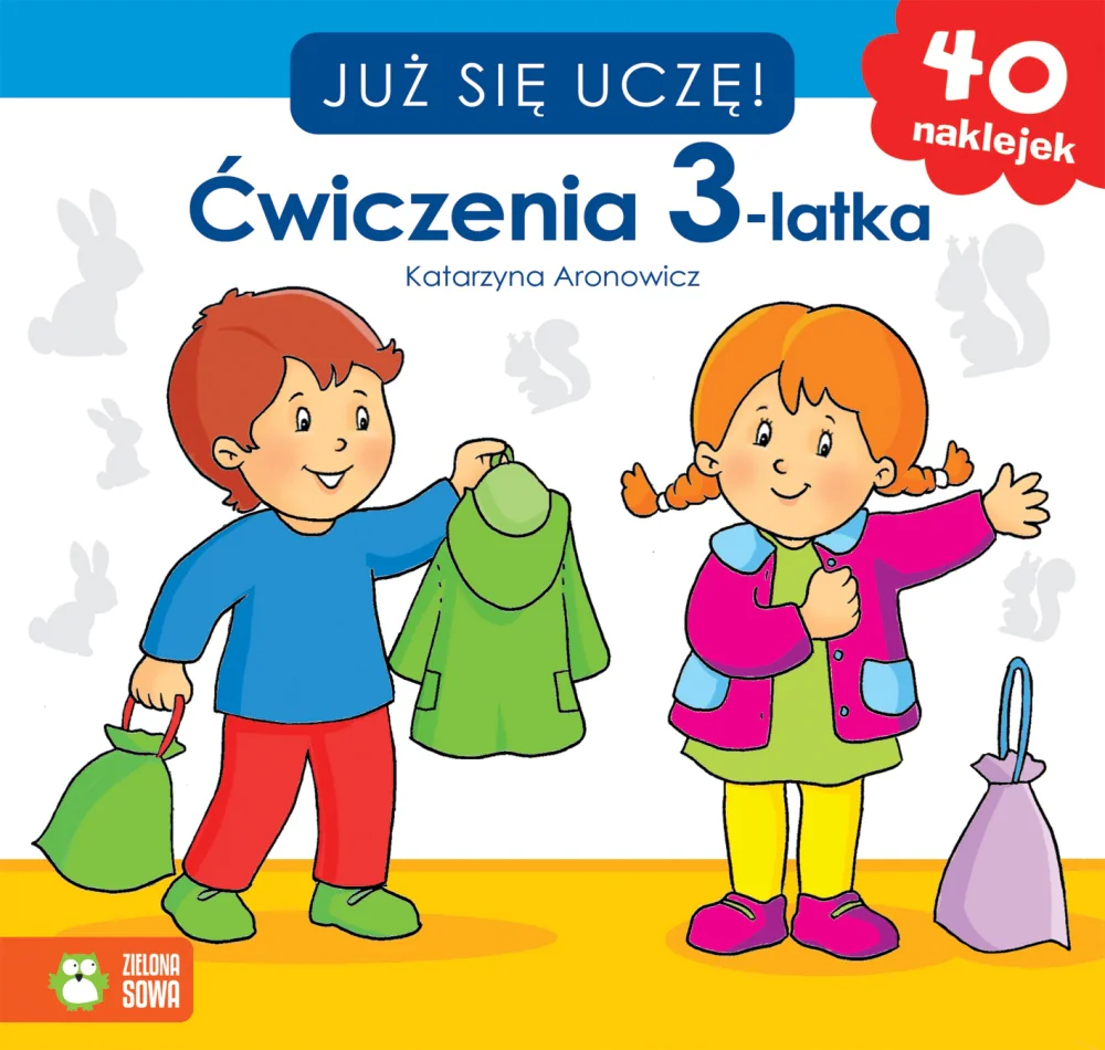 Książka - Już się uczę. Ćwiczenia 3-latka